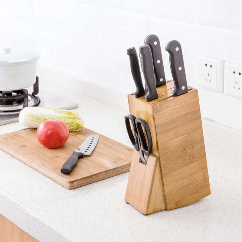 Bamboo Knife Holder