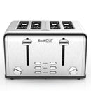 Stainless Steel Extra-Wide Slot Toaster