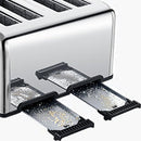 Stainless Steel Extra-Wide Slot Toaster