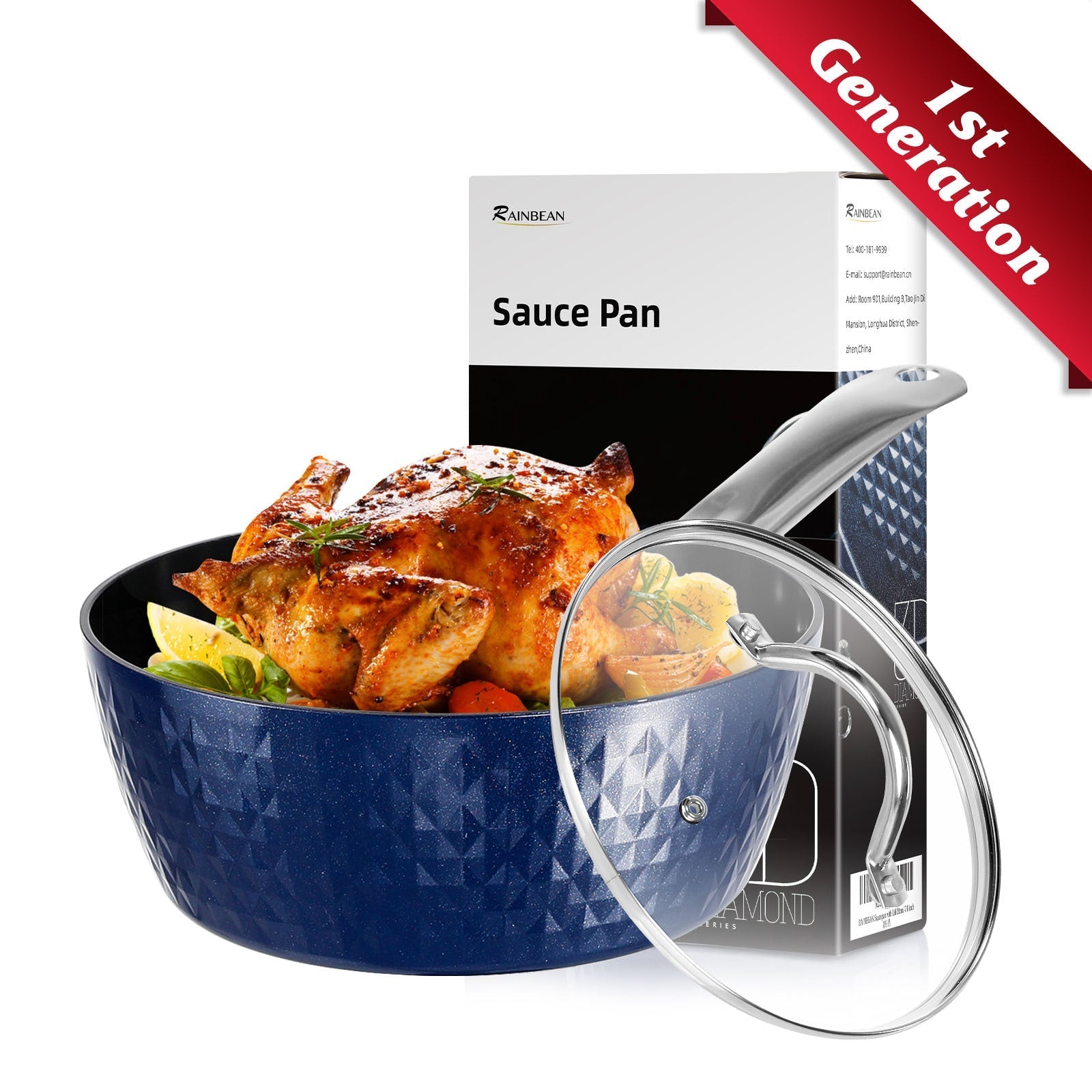 Aluminum Ceramic Coating Cooking Pot